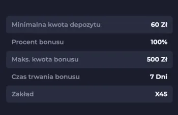Oferta na start w kasynie BDMBET