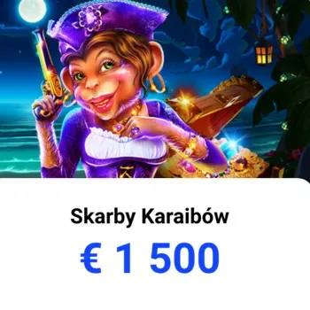 1500€ do podziału w turnieju Skarby Karaibów w Slottica