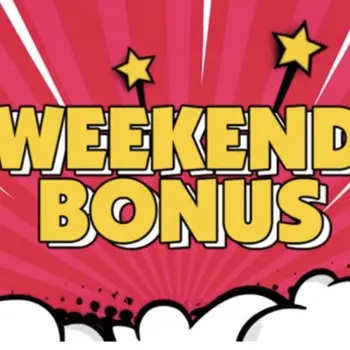 Bonus weekendowy od depozytu 75 FS z 3 375 zł Bonus weekendowy od depozytu 75 FS z 3 375 zł