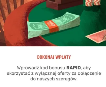Odbierz bonus powitalny w Rapid Casino Odbierz bonus powitalny w Rapid Casino