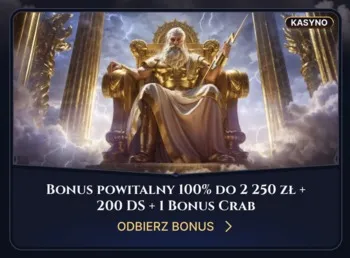 Bonus powitalny Cazeus
