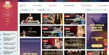 Maneki kasyno bonus ruletka Maneki kasyno bonus ruletka
