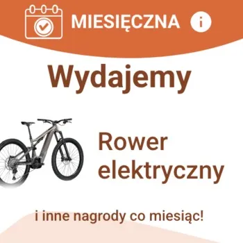 Dołącz do loterii miesiąca i wygraj rower elektryczny Dołącz do loterii miesiąca i wygraj rower elektryczny