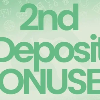 Bonus 55% do 500zł z 100 FS z drugim depozytem Bonus 55% do 500zł z 100 FS z drugim depozytem