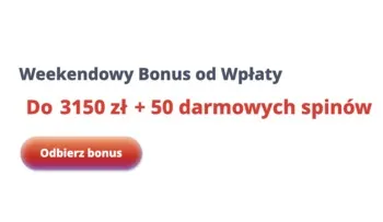 Weekendowa oferta bonusów w kasynie Infinity
