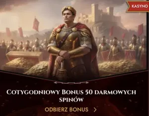 Legiano Casino – 50 spinów co tydzień Legiano Casino – 50 spinów co tydzień
