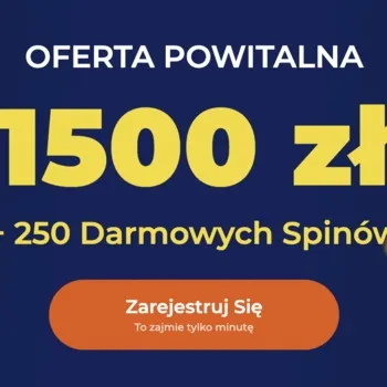 Powitalne 250 FS z bonusem do 1 500 zł w Ninecasino Powitalne 250 FS z bonusem do 1 500 zł w Ninecasino