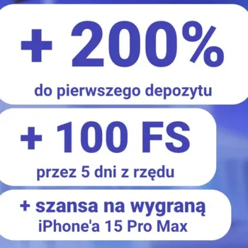 Powiększony bonus powitalny z większymi korzyściami Powiększony bonus powitalny z większymi korzyściami