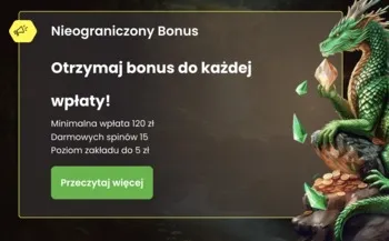 Odbierz spiny za depozyty w e-kasynie DragonSlots Odbierz spiny za depozyty w e-kasynie DragonSlots