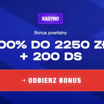 Powitalny bonus 100% do 2250zł z 200 FS w BankoBet Powitalny bonus 100% do 2250zł z 200 FS w BankoBet