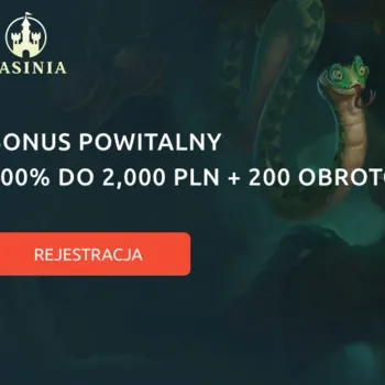 200 free spinów i gotówka w bonusie na start od Casinia 200 free spinów i gotówka w bonusie na start od Casinia